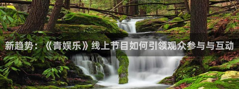 东莞市运达娱乐电子科技有限公司：新趋势：《青娱乐》线上节目如何引领观众参与与互动